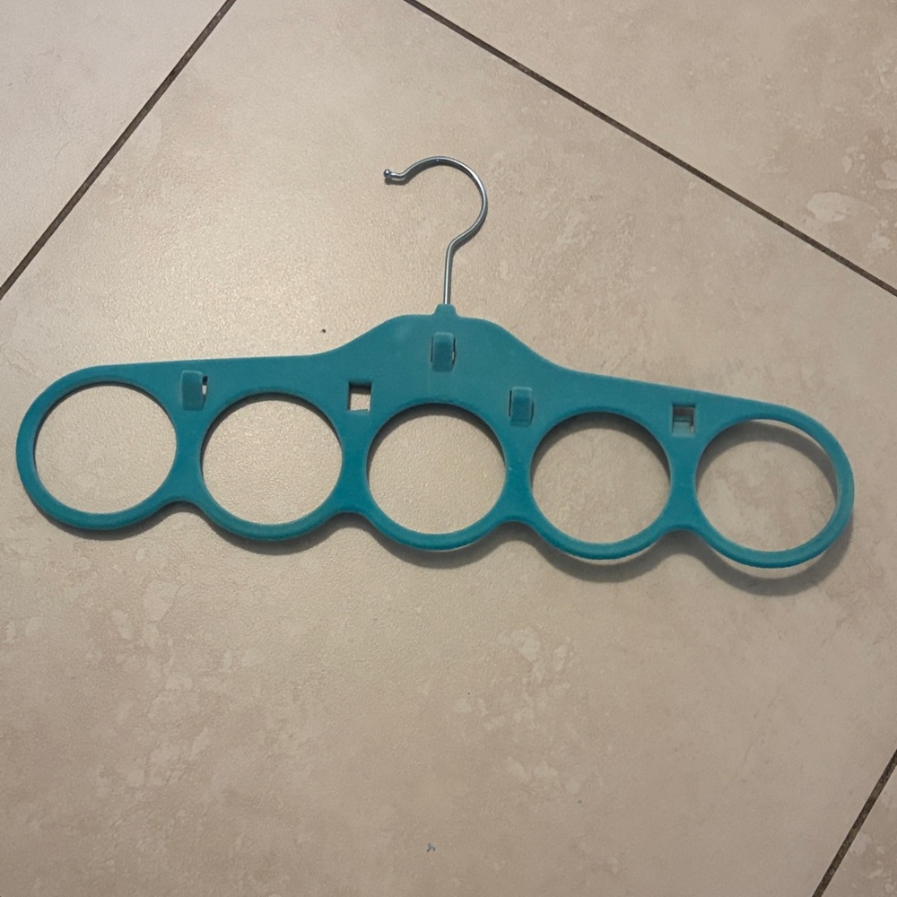 Teal Multi-Hole Hanger